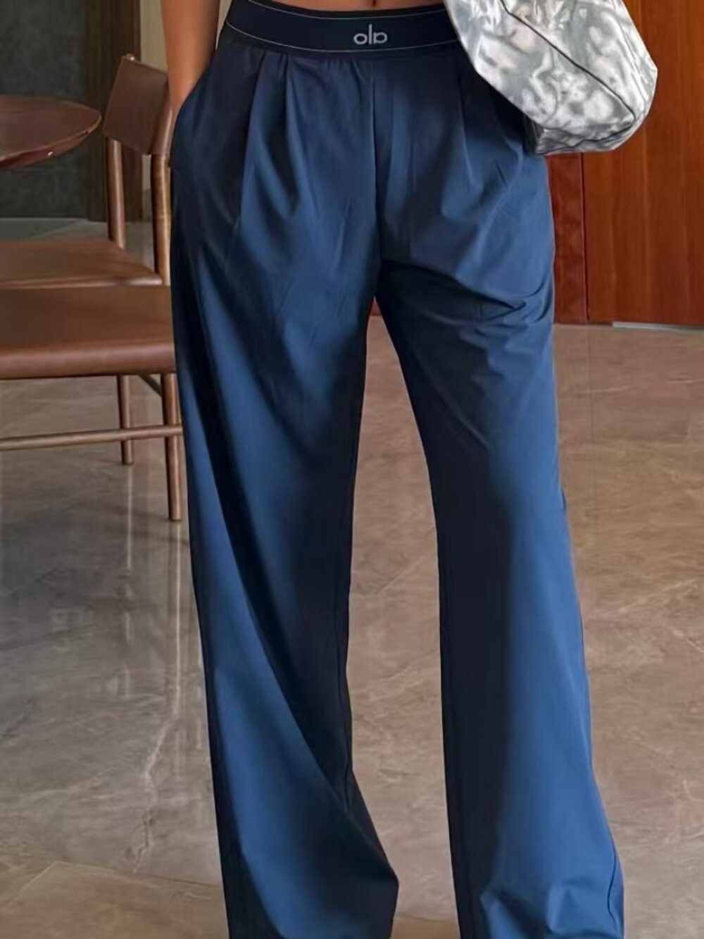 ALO Yoga Suit Up Trouser(Regular)💙🧜‍♀Straight&Wide Leg Minimalist Versatile
